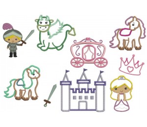 Stickserie Prinzessin